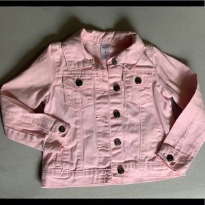 Carter pink denim jacket